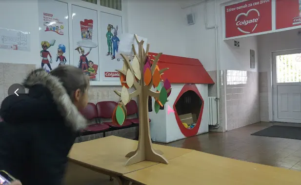 čekaonica dečije zubne klinike