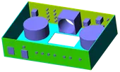 3D model kutije